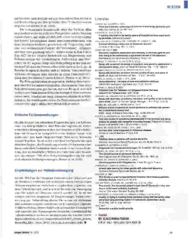 Vorschauseite 4: Auf das Ende vorbereitet sein