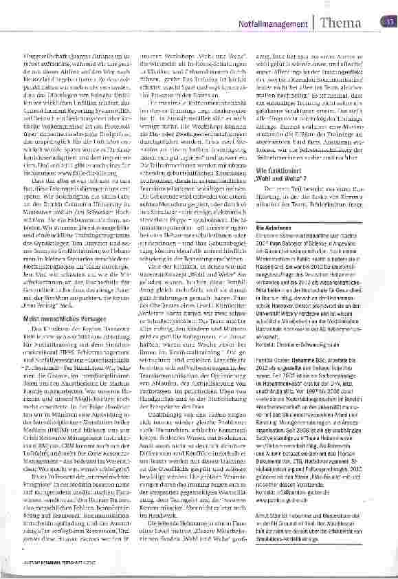 Vorschauseite 2: Wohl und Wehe