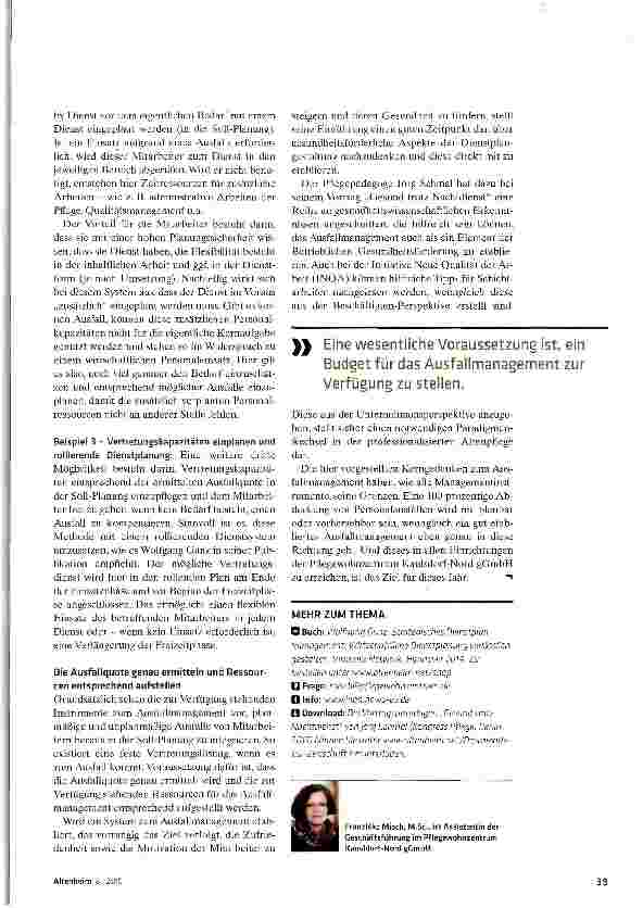 Vorschauseite 4: Wie Sie Unvorhersehbares planen