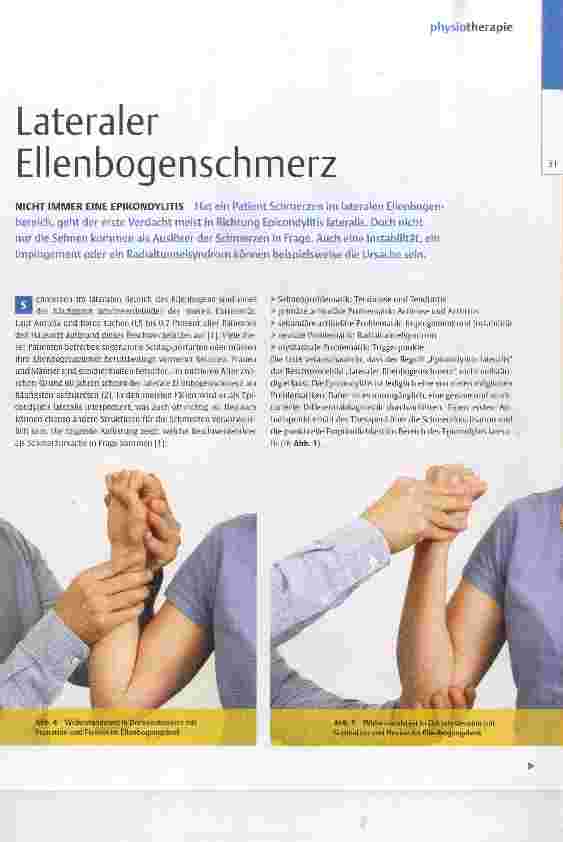 Vorschauseite 1: Lateraler Ellenbogenschmerz