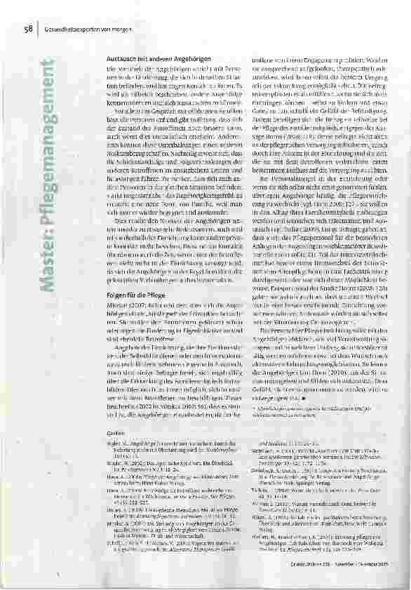 Vorschauseite 3: Den Kontakt aufrechterhalten