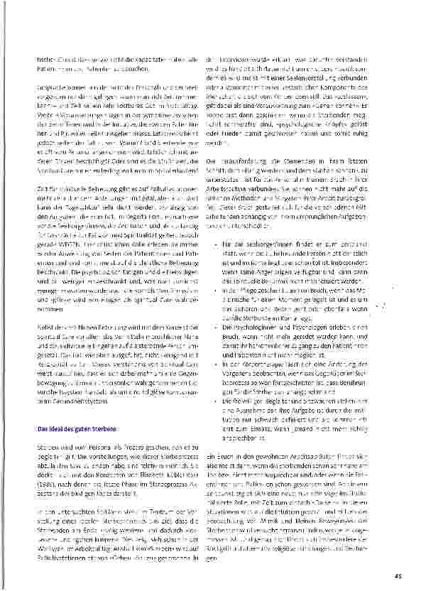 Vorschauseite 2: Alternative Religiosität in der Palliative Care? Eine religionswissenschaftliche Untersuchung