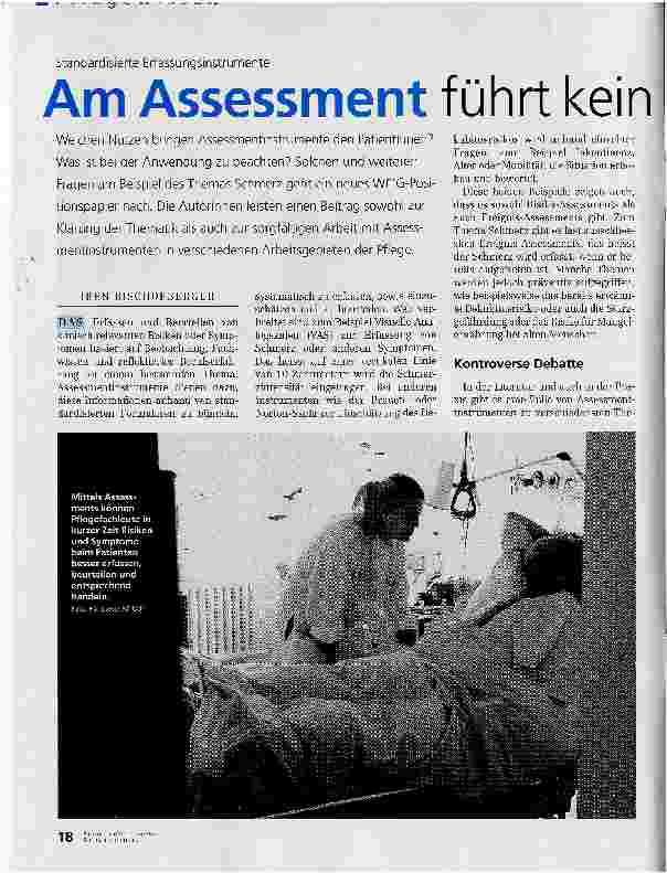 Vorschauseite 1: Am Assessment führt kein Weg vorbei