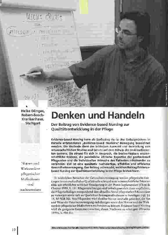 Vorschauseite 1: Denken und Handeln