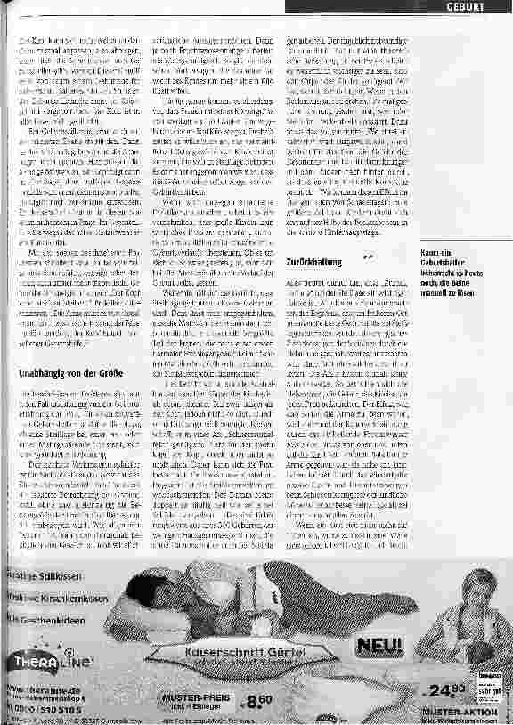 Vorschauseite 2: Trotz aller Unkenrufe in Steißlage entbinden