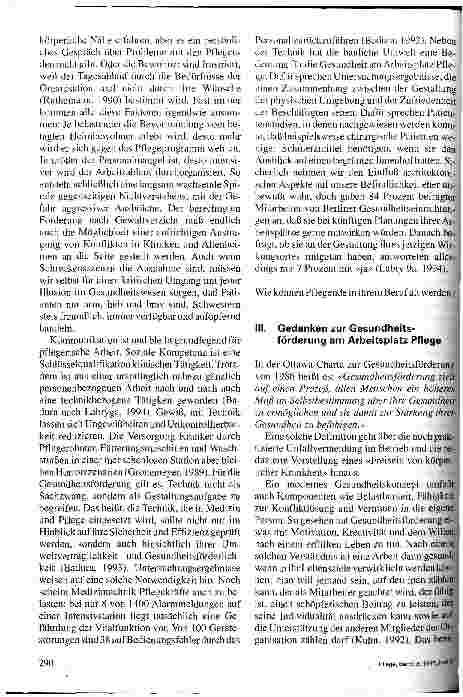 Vorschauseite 4: Gesund bleiben im Beruf - Chancen und Risiken des Arbeitsalltags in der Pflege