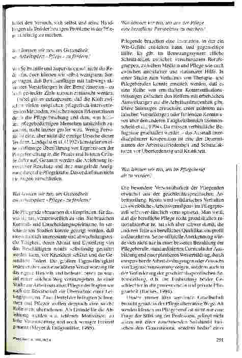 Vorschauseite 5: Gesund bleiben im Beruf - Chancen und Risiken des Arbeitsalltags in der Pflege