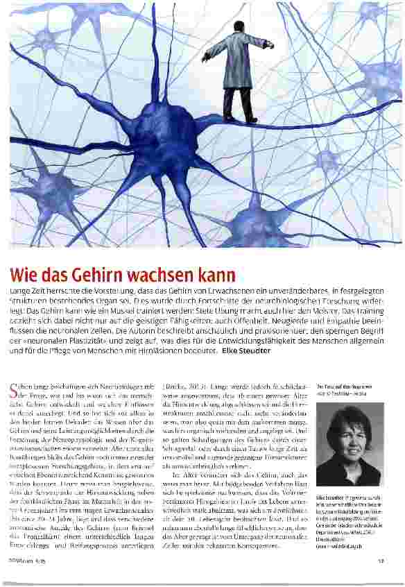 Vorschauseite 1: Wie das Gehirn wachsen kann