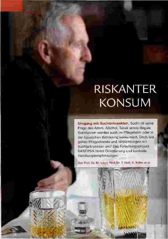Vorschauseite 1: Riskanter Konsum