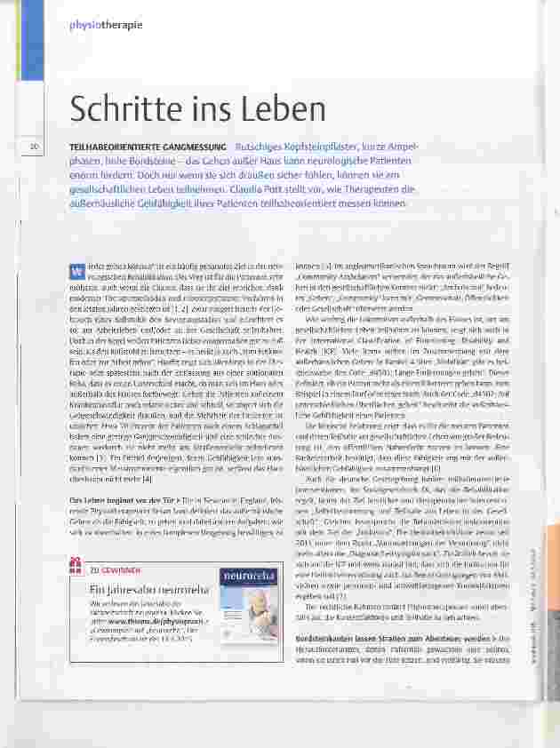 Vorschauseite 1: Schritte ins Leben