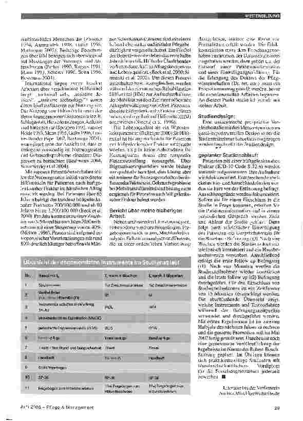 Vorschauseite 2: Die wissenschaftliche Praxis im Gradiertenkolleg Multimorbidität im Alter