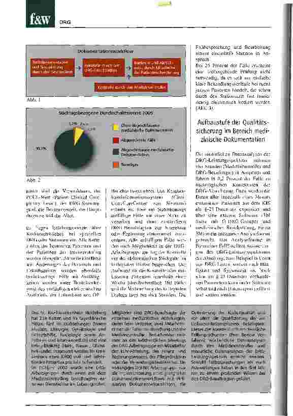 Vorschauseite 2: Optimierung der DRG-Dokumentation und KodierqualitätDer Nutzen muss den Aufwand übersteigen