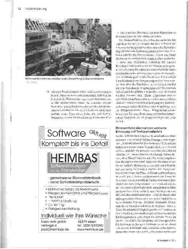 Vorschauseite 2: Eine logistische MeisterleistungErsatzneubau