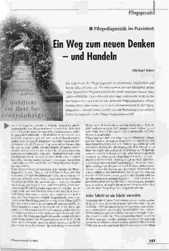 Vorschauseite 1: Ein Weg zum neuen Denken - und Handeln