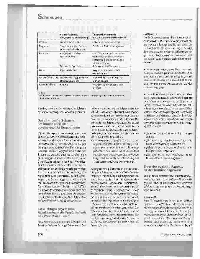 Vorschauseite 3: Integration von Erleben und Verhalten in die physiotherapeutische Arbeit bei Patienten mit chronischen Schmerzen