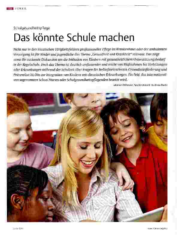 Vorschauseite 1: Das könnte Schule machen