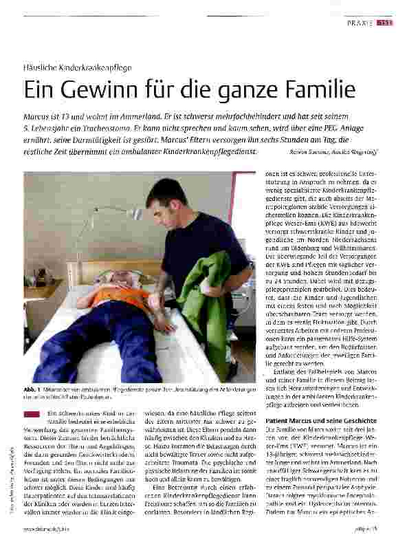 Vorschauseite 1: Ein Gewinn für die ganze Familie