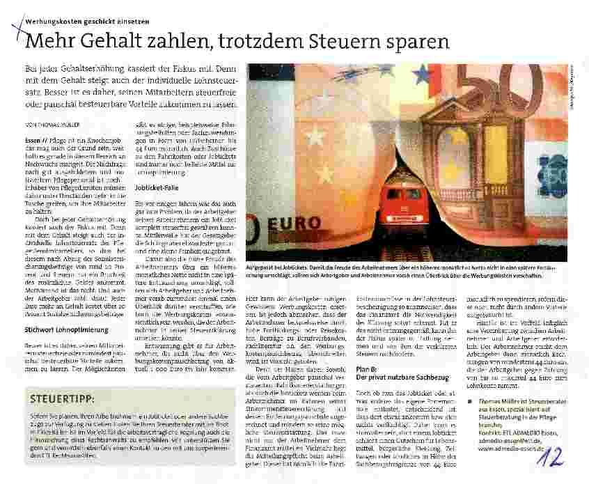 Vorschauseite 1: Mehr Gehalt zahlen, trotzdem Steuern sparen