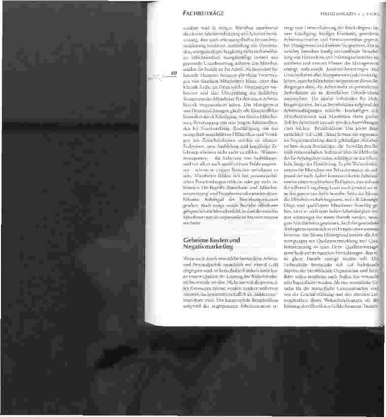 Vorschauseite 2: Arbeitszeitgestaltung und Personaleinsatzplanung in Wohneinrichtungen für Menschen mit Behinderung