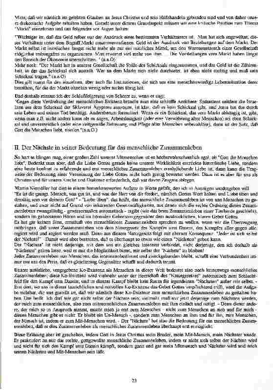 Vorschauseite 5: Geliehene Klugheit und der Versuch eines Gespräches über Markt, Geld, Nächstenliebe und die Zukunft der Altenhilfe