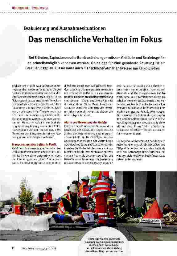 Vorschauseite 1: Das menschliche Verhalten im Fokus