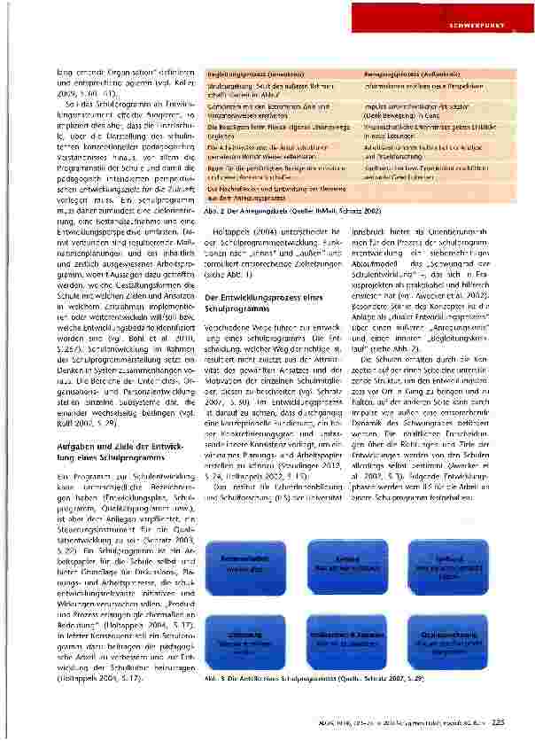 Vorschauseite 3: Das Schulprogramm als InstrumentDas Schulprogramm als Instrument von Schulentwicklungsprozessen in deutschen Pflegebildungseinrichtungen
