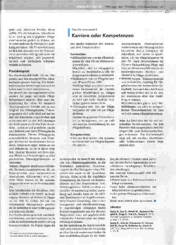 Vorschauseite 2: Potenziale Pflegender gezielt fördern