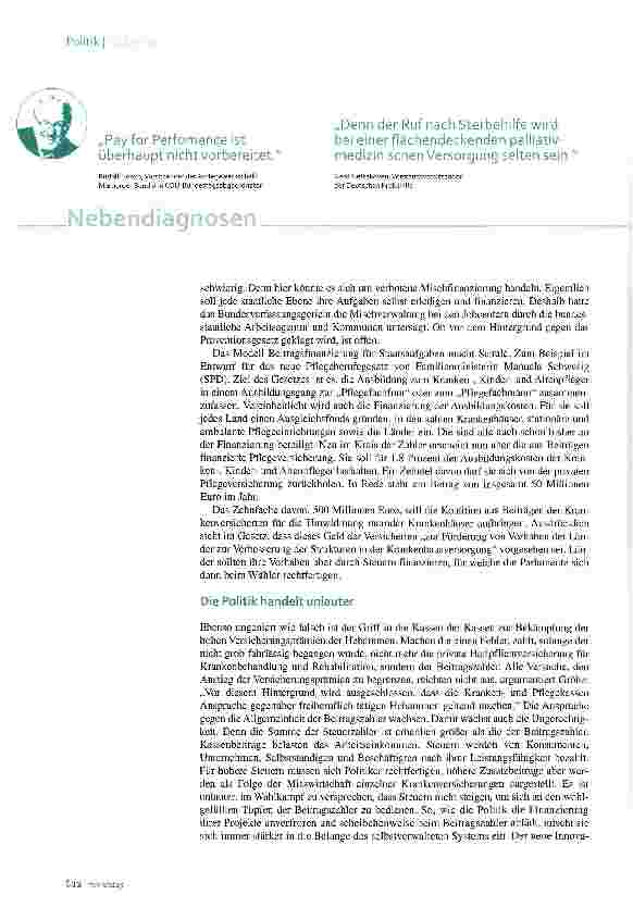 Vorschauseite 2: Berliner Kommentar Ordnung sollte sein