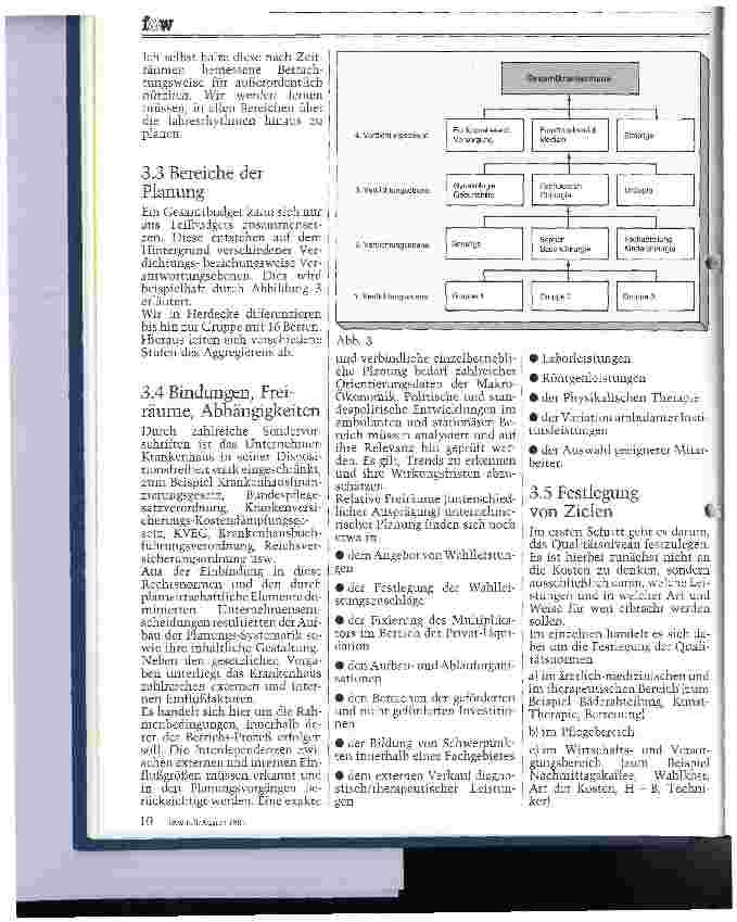 Vorschauseite 3: Budgetierung und ihre Auswirkungen auf Finanzmanagement und Betriebsorganisation