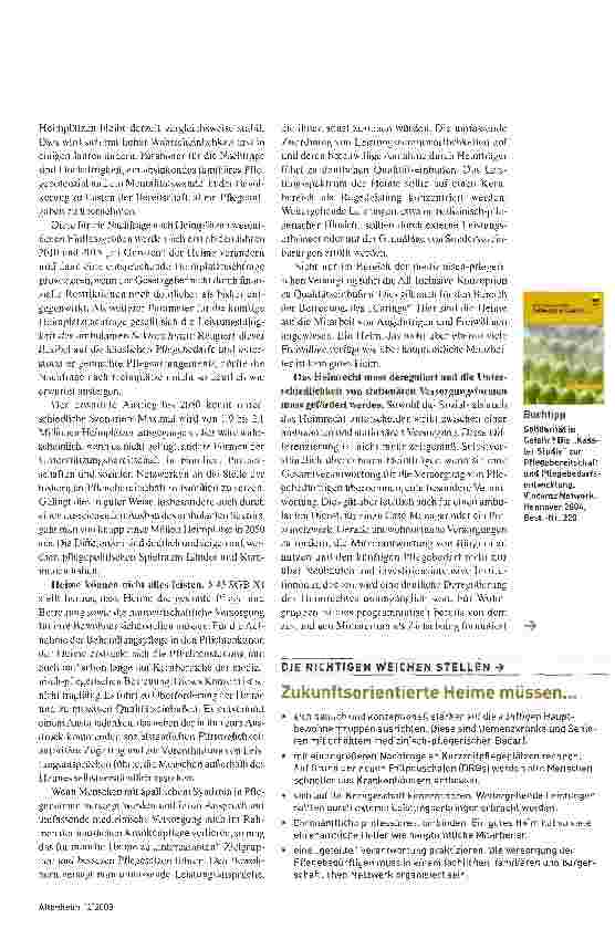 Vorschauseite 2: Die Institution geht - das Netzwerk kommt