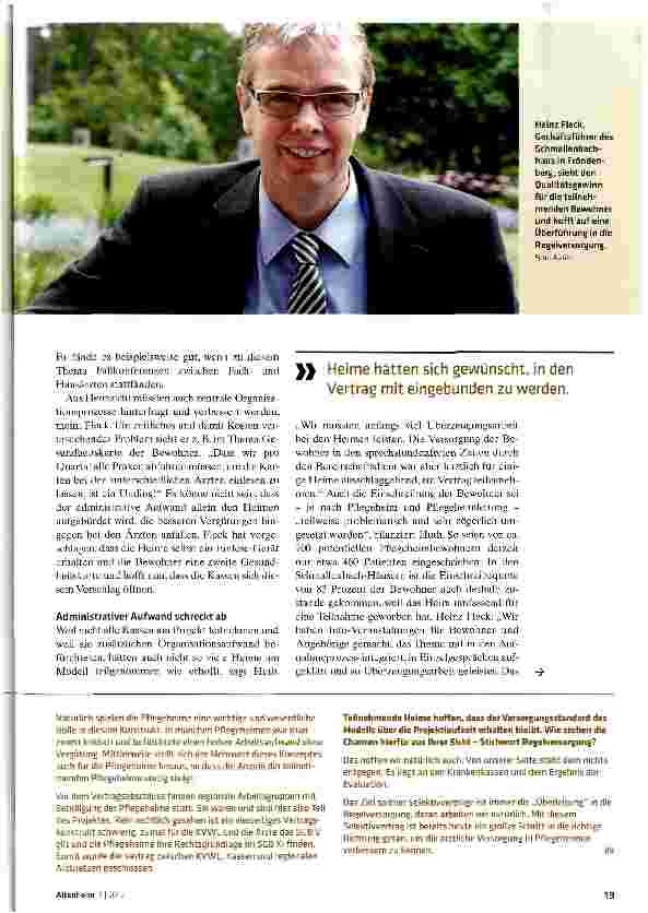 Vorschauseite 4: Die Bewohner profitieren
