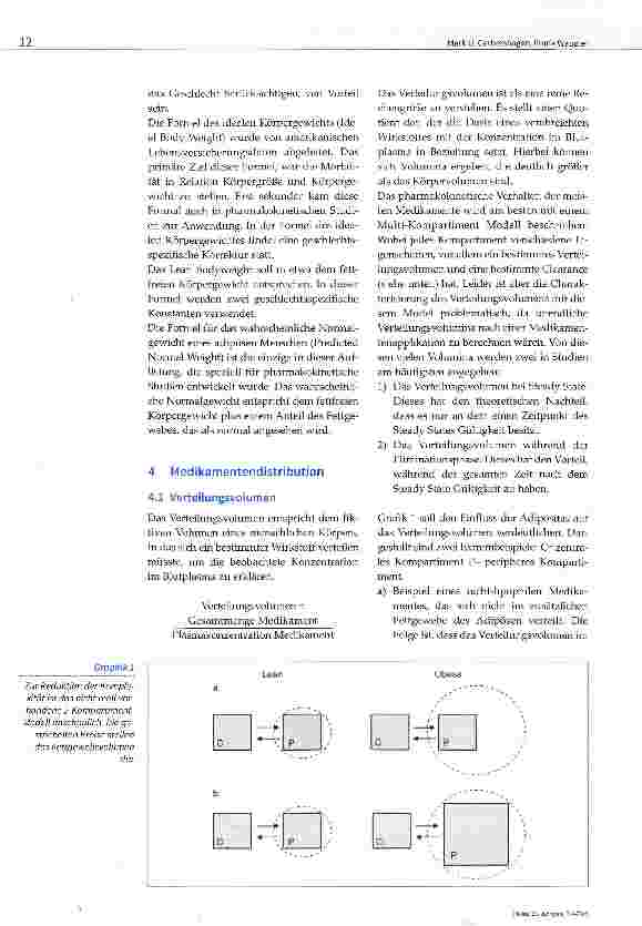 Vorschauseite 3: Besonderheiten der Pharmakodosierung bei adipösen Patienten