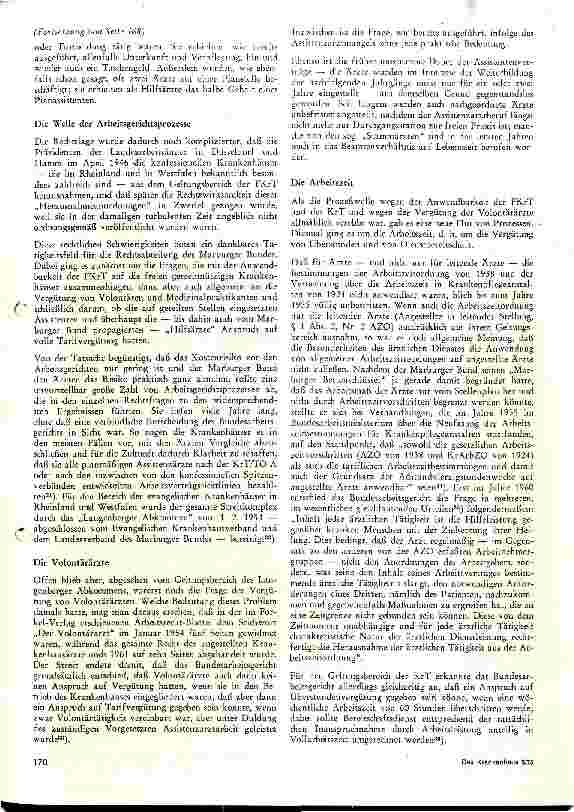 Vorschauseite 6: Die Entwicklung des Arztvertragsrecht in den Krankenhäusern seit 1945