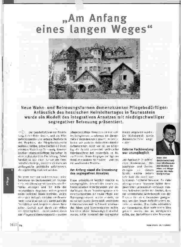 Vorschauseite 1: Am Anfang eines langen Weges