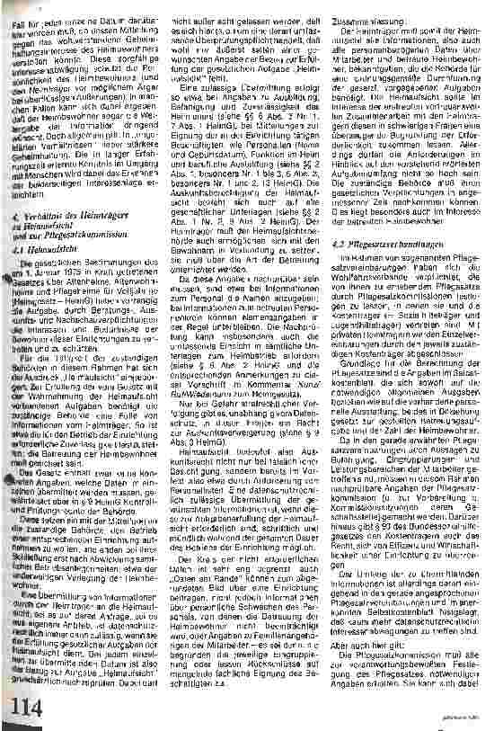 Vorschauseite 2: Datenschutz im Heim
