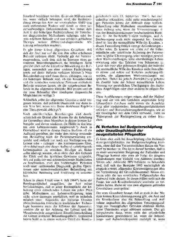 Vorschauseite 4: Welche Auswirkungen hat das GSG auf die Arbeit des leitenden Krankenhausarztes?