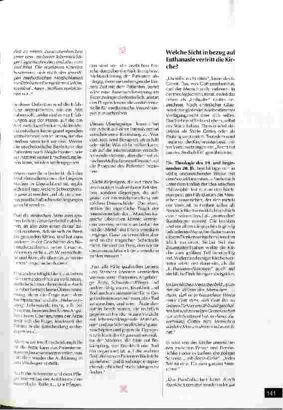 Vorschauseite 3: Möglichkeiten der Sterbehilfe in der Bundesrepublik