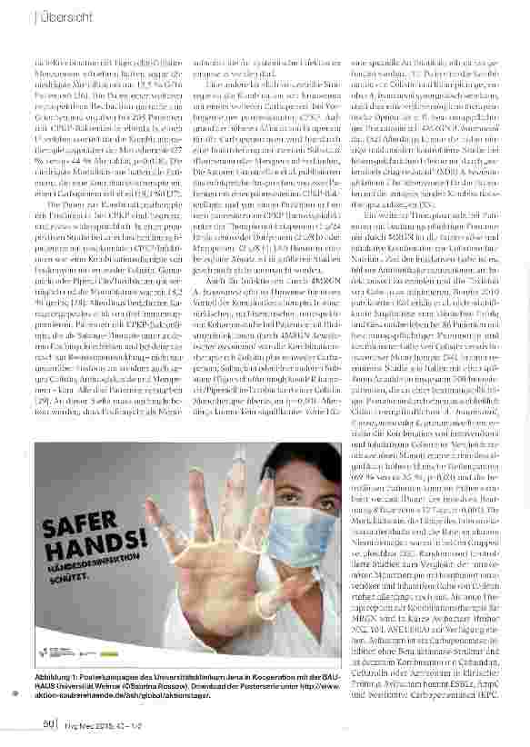 Vorschauseite 5: Antiinfektive Therapie von Infektionen mit multiresistenten gramnegativen Erregern (MRGN)