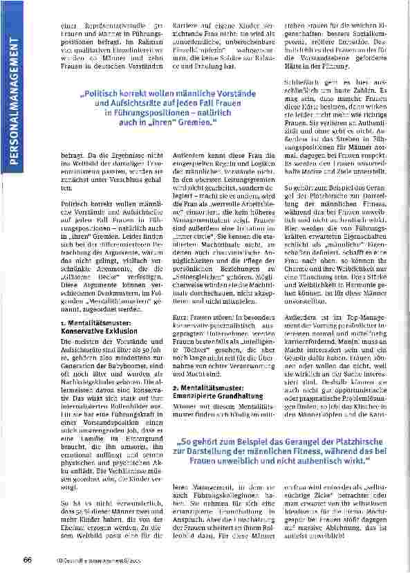 Vorschauseite 2: Der blinde Fleck War for Talents, Teil 1