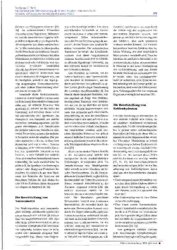 Vorschauseite 4: Die metabolische Selbstzerstörung des kritisch kranken Patienten (Teil I): Evolutionsbiologische Hintergründe, Mechanismen und Sinnhaftigkeit
