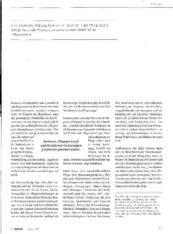 Vorschauseite 2: Natürliche Pflege