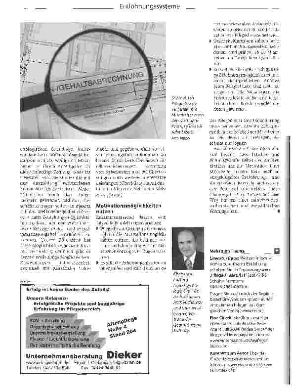 Vorschauseite 3: Das Personal über Entlohnungsund Anreizmöglichkeiten motivierenPrämien für die Mitarbeiter