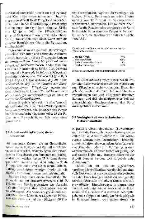 Vorschauseite 4: Epidemiologie von Wirbelsäulenerkrankungen im Pflegeberuf