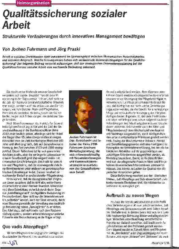 Vorschauseite 1: Qualitätssicherung sozialer Arbeit Strukturelle Veränderungen durch innovatives Management bewältigen