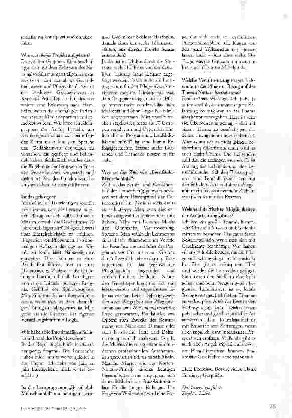 Vorschauseite 4: SPUREN DÜRFEN NICHT VERBLASSEN
