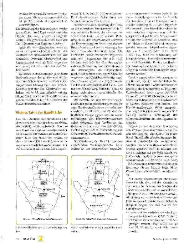 Vorschauseite 2: Hand und Handfläche Kleines Tai-Ji und Mikro-Tai-Ji