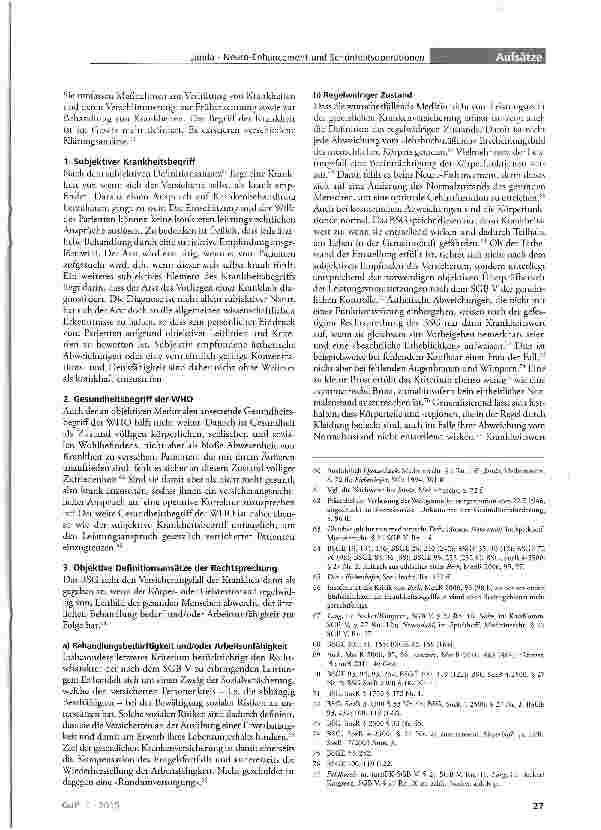 Vorschauseite 6: Neuro-Enhancement und Schönheitsoperationen Berufsrechtliche Zulässigkeit und sozialrechtliche Rahmenbedingungen