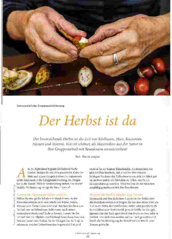 Vorschauseite 1: Der Herbst ist da