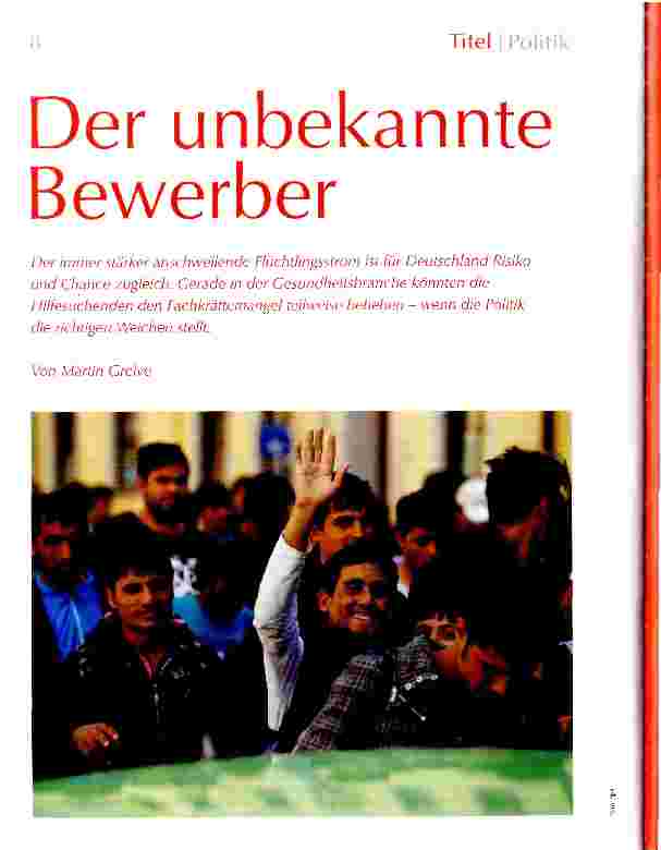 Vorschauseite 1: Der unbekannte Bewerber