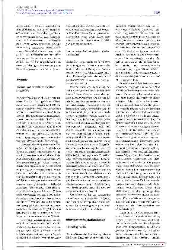 Vorschauseite 2: Patient Blood Management auf der Intensivstation